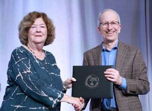 Bronwyn H. Hall being honored as Distinguished Fellow 2024 by the American Economic Association.